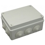 S-BOX-306 kārba elektr. hermētiska ar gumijas iev. 150X110X70 IP65