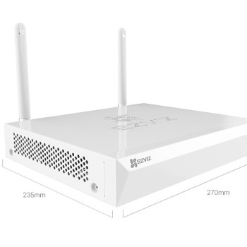 EZVIZ EZ-CS-X5S-4WO1 Bezvadu NVR ar 4 kanāliem IP 1HDD
