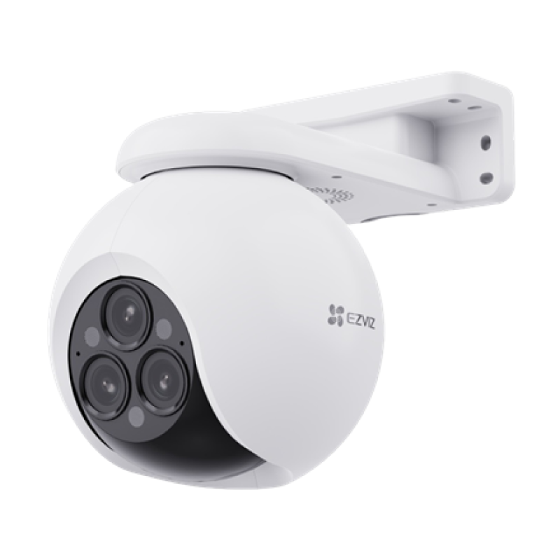 EZVIZ H80f trīskārsās lēcas Wi-Fi āra PTZ kamera
