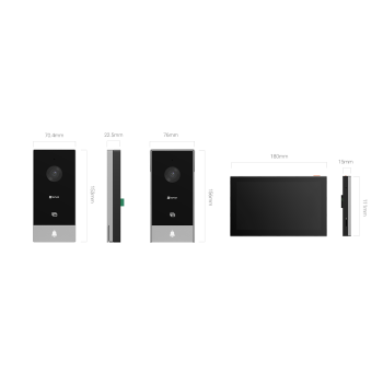 EZVIZ CS-HP5 Wi-Fi domofona komplekts