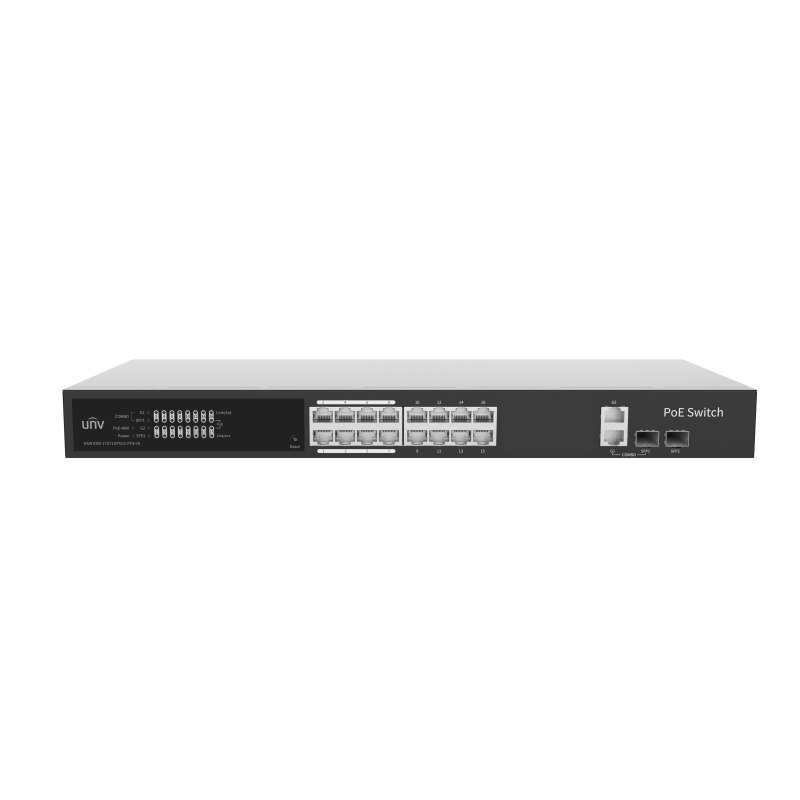 NSW3000-17GT1GP1GC-POE-IN Pārvaldāms PoE komutators 16GEPoE+1GEUplink+1GEComboSFPPoE 250W NSW3000-17GT1GP1GC-POE-IN Pārvaldāms PoE komutators 16GEPoE+1GEUplink+1GEComboSFPPoE 250W