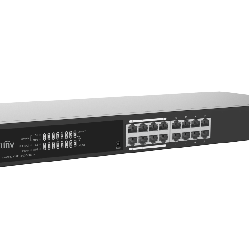 NSW3000-25GT1GP1GC-POE-IN Pārvaldāms PoE komutators 24GE(PoE)+1GE(Uplink)+1GE(Combo/SFP)(PoE 370W)