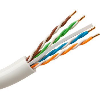 UTP CAT.6E  SAFIRE LSZH balts INDOOR