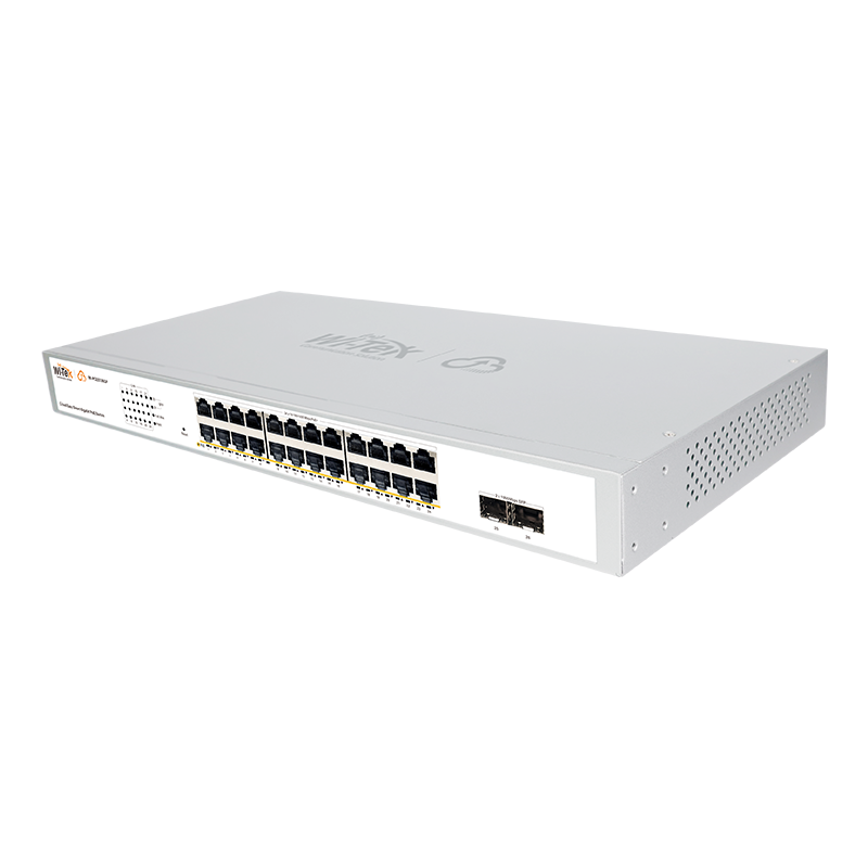 WI-PCES318GF V2 Gigabit pārvaldāms PoE Komutators 16GEPoE+2GEUplinkPoE 240W
