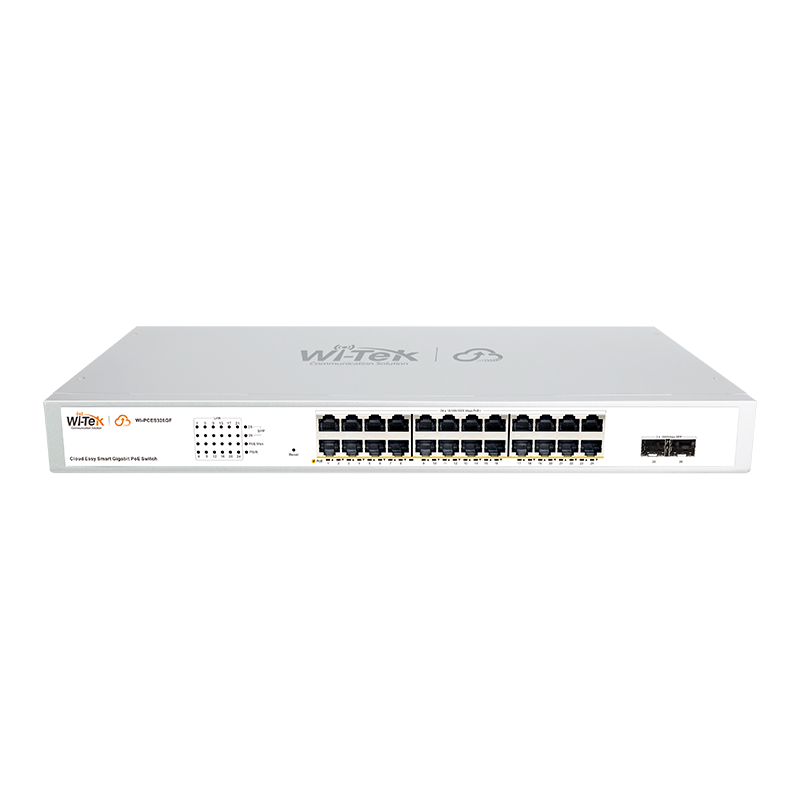 WI-PCES318GF V2 Gigabit pārvaldāms PoE Komutators 16GEPoE+2GEUplinkPoE 240W