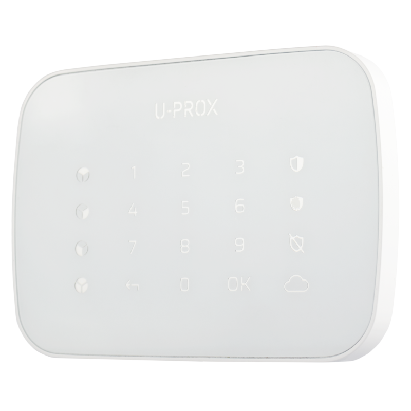 KEYPAD G4 WH ~ U-PROX bezvadu skārienjutīga tastatūra 868MHz KEYPAD G4 WH ~ U-PROX bezvadu skārienjutīga tastatūra 868MHz