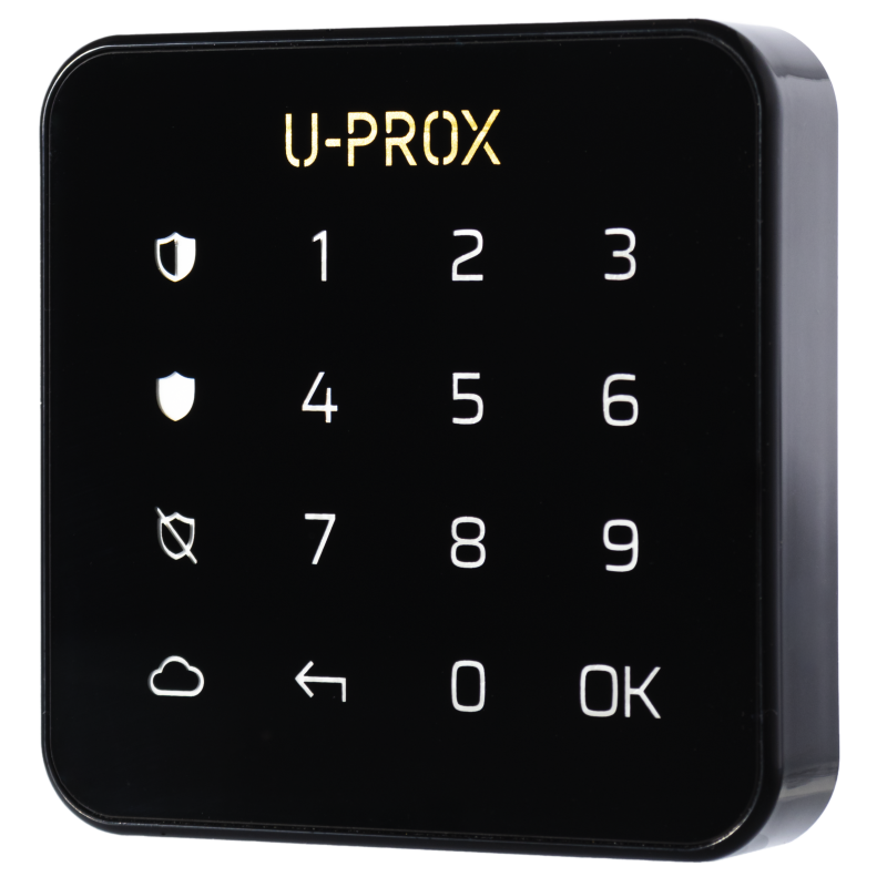KEYPAD G1 BL ~ U-PROX bezvadu skārienjutīga mini-tastatūra 868MHz KEYPAD G1 BL ~ U-PROX bezvadu skārienjutīga mini-tastatūra 868MHz