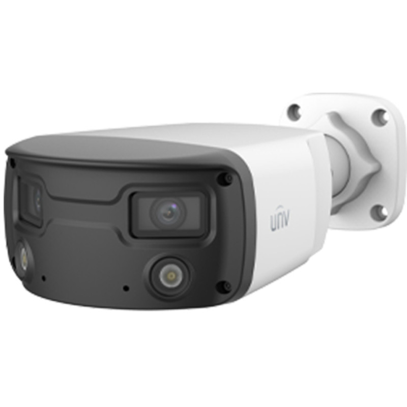 IPC2K28SE-ADF40KMC-WL-I0 UNV Colorhunter IP kamera ar diviem objektīviem 8MP 180°