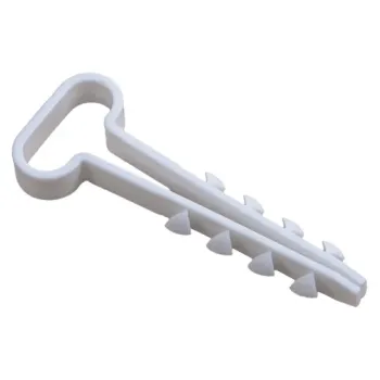 UWP 10/5 dībelis-apskava PLAKANS (BALTS) 100 gab. UWP 10/5 dībelis-apskava PLAKANS (BALTS) 100 gab.