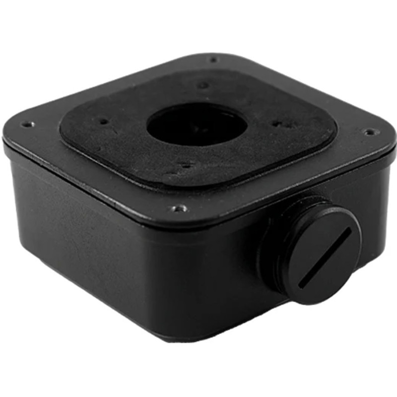 TR-JB05-A-IN BLACK Savienojuma kārba UNV kamerām ar papildus vietu kabelīm 93 x 93 x 39mm TR-JB05-A-IN BLACK Savienojuma kārba UNV kamerām ar papildus vietu kabelīm 93 x 93 x 39mm