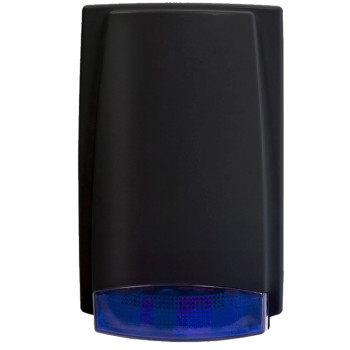 MR-300 BLACK/BLUE ārējā sirēna ar lampu12v 115dB