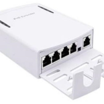 SH-POE-014-O Ārējais PoE atkārtotājs ar 1 ieeju un 4 izejām 802.3afat 30W