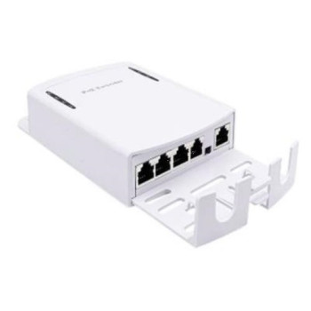 SH-POE-014-O Ārējais PoE atkārtotājs ar 1 ieeju un 4 izejām 802.3afat 30W