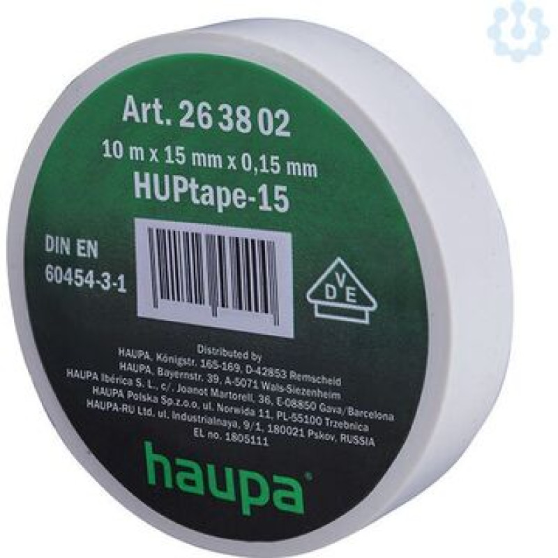 Izolenta HAUPA 19/20 balta Izolenta HAUPA 19/20 balta