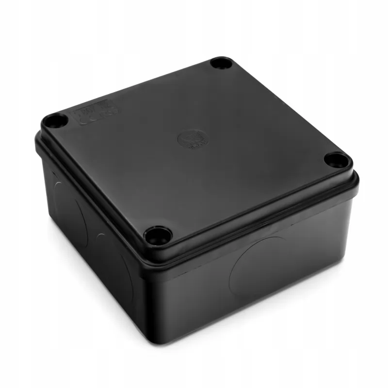 S-BOX-116B BLACK kārba elektr. hermētiska IP65, melna S-BOX-116B BLACK kārba elektr. hermētiska IP65, melna