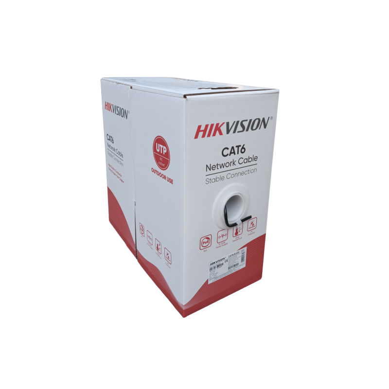 UTP CAT6 outdoor Hikvision DS-1LN6OUTPE   Solid Copper, 0.51mm