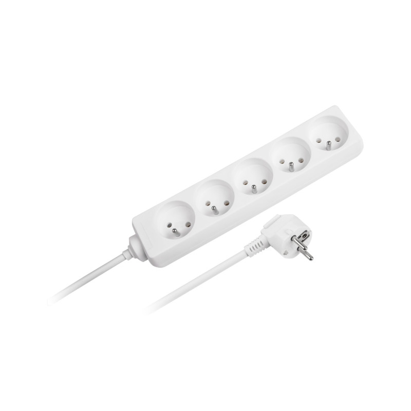 Pagarinātājs 5 ligzdas 1,5m AS-GB05S 3x1.5