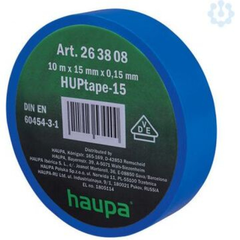 Izolenta HAUPA 19/20 zila