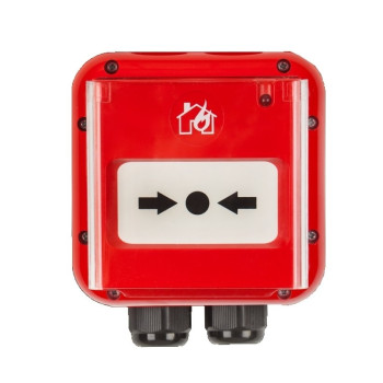 MCP50 IP67 sarkana ugunsdzēsības trauksmes poga MCP50 IP67 sarkana ugunsdzēsības trauksmes poga