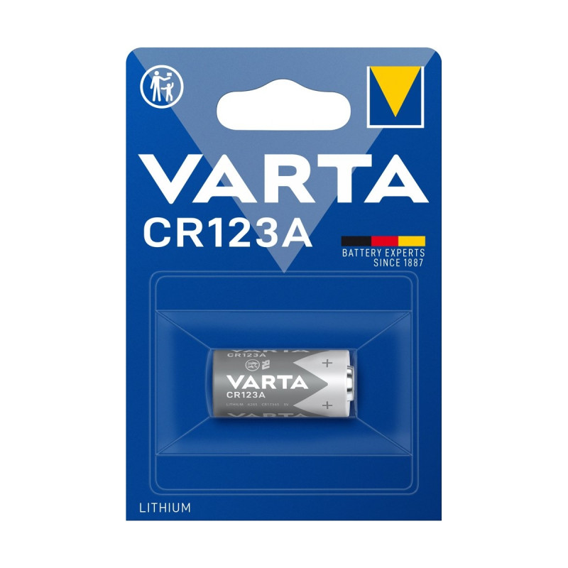 CR123A (BLISTER) 3.0v VARTA baterija CR123A (BLISTER) 3.0v VARTA baterija