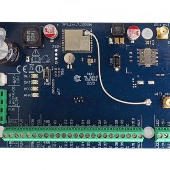 FLEXi SP3 ~ 4G/ Ethernet apsardzes plate ar antenu 10 I/O 8 rajoni FLEXi SP3 ~ 4G/ Ethernet apsardzes plate ar antenu 10 I/O 8 rajoni