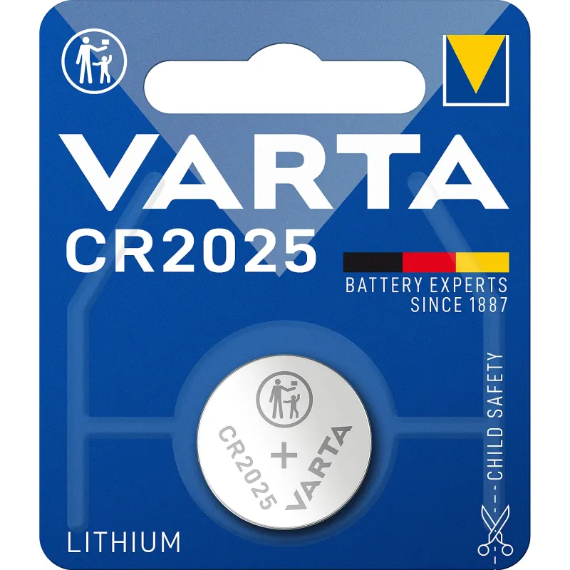 CR2025 3.0v litija VARTA baterija CR2025 3.0v litija VARTA baterija
