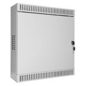 3/10U 19" skapis met. durvis pelēks 540x540x180