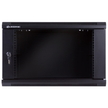 3/6U 19" ST Antracite skapis stikla durvis  540x400x180