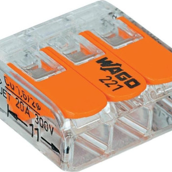 WAGO 3 vadu 32A 221-413 klemme