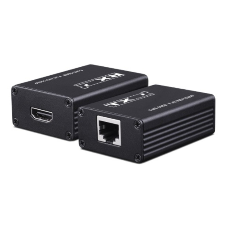 PR-HDoNET-E HDMI pagarinātājs pa vītā pāra kabeli (CAT5e/6) līdz 20m 1080P