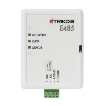 E485 Ethernet modulis Trikdis iekārtām E485 Ethernet modulis Trikdis iekārtām