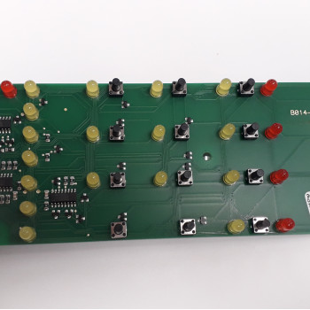 408-4 FRONT PCB vadības plate (pogas)