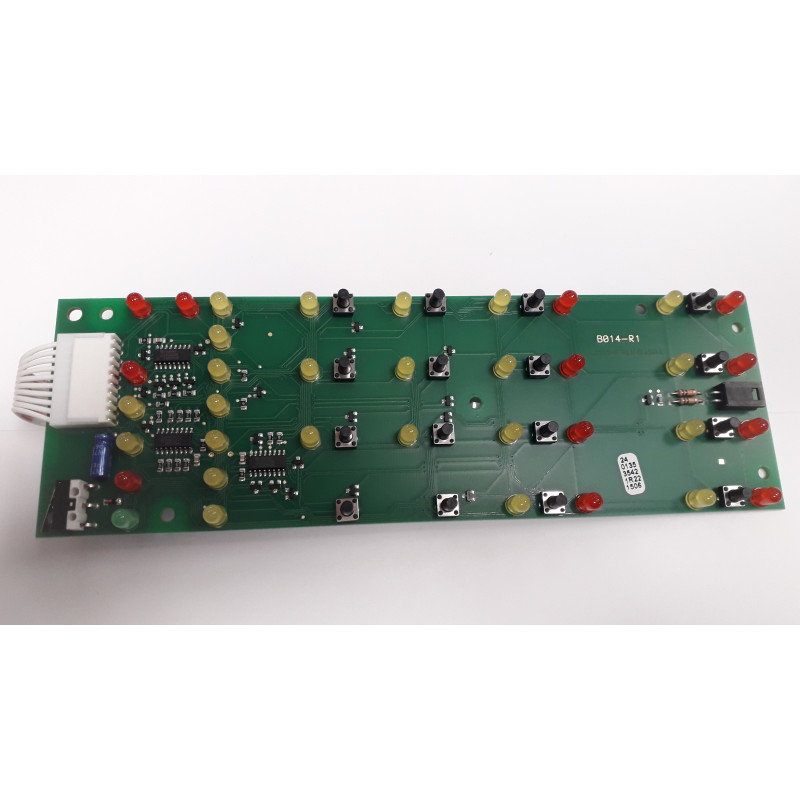 408-4 FRONT PCB vadības plate (pogas)