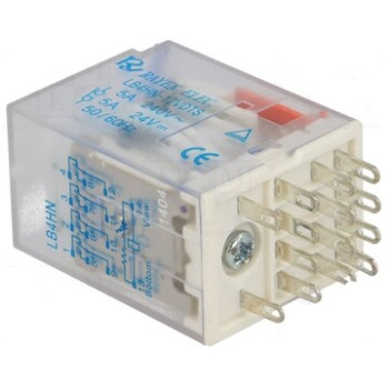 LB4HN-12DTS releja tinums 12V, 4 x NO/NC 5A  240VAC kontakti