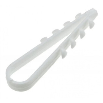 UW 05-10 dībelis-apskava 3-13mm (BALTS) 100 gab. UW 05-10 dībelis-apskava 3-13mm (BALTS) 100 gab.