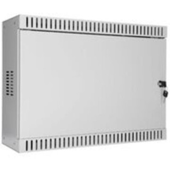 7U 19" skapis met. durvis pelēks 540 x 400 x 300