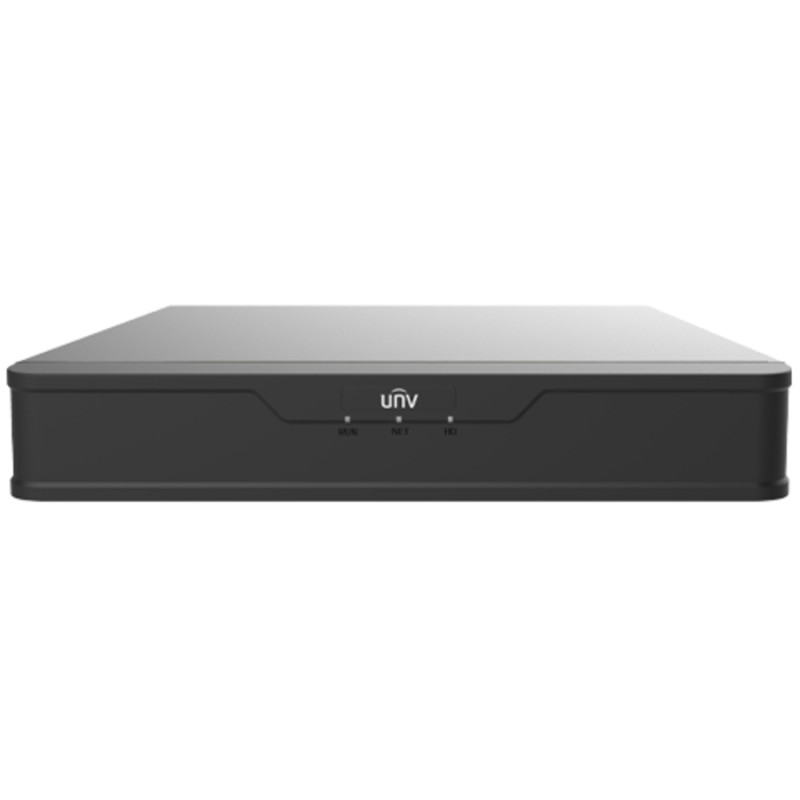 NVR501-04B-P4-A UNV 8MP IP NVR 4 kanāli/4PoE 80Mbps HDDx1