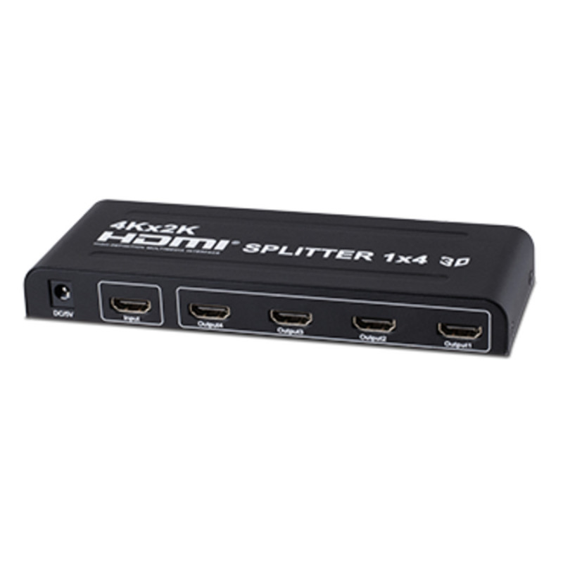PR-SP104(4K) ~ HDMI dalītājs 1IN / 4OUT 5v