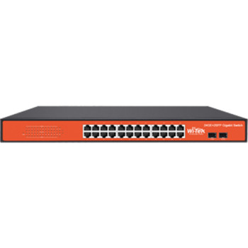 WI-SG124F V2 Gigabit tīkla komutators 24GE+2SFP(TCP/IP) Rackmount