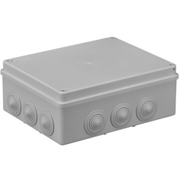 S-BOX-506 kārba elektr. hermētiska ar gumijas iev. 240X190X90 S-BOX-506 kārba elektr. hermētiska ar gumijas iev. 240X190X90