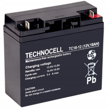 TC18-12 akumulators 18 Ah /12V TC18-12 akumulators 18 Ah /12V