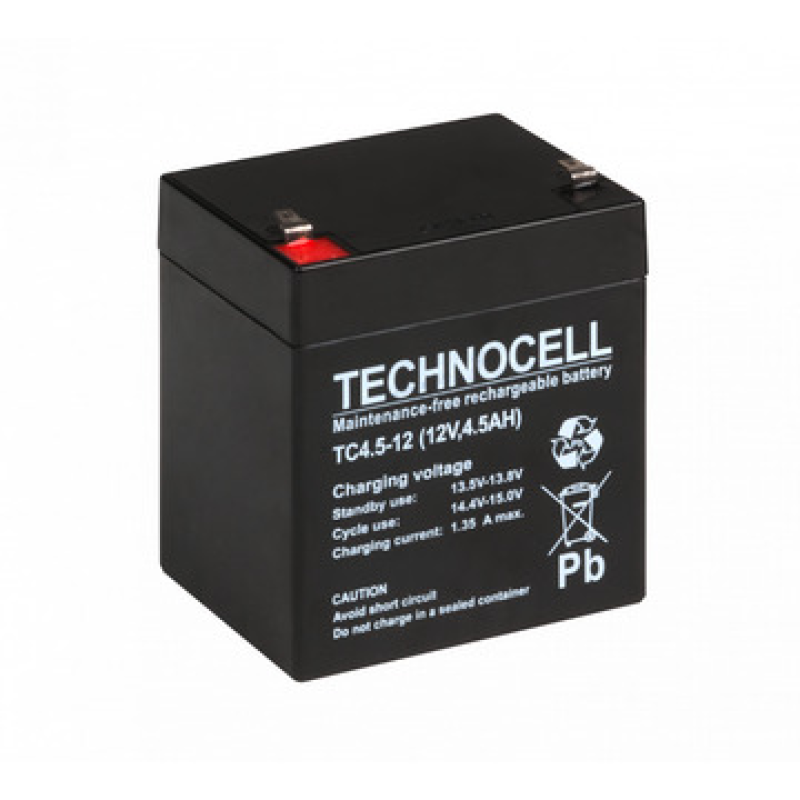 TC4.5-12 Akumulators 4.5 Ah /12V TC4.5-12 Akumulators 4.5 Ah /12V