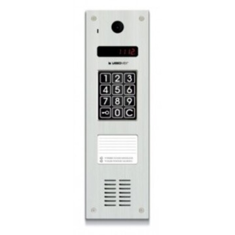 CP-2533NR-4 255 Abonentu nerūsējošā tērauda ieejas panelis ar RFID nolasītāju LASKOMEX CP-2533NR-4 255 Abonentu nerūsējošā tērauda ieejas panelis ar RFID nolasītāju LASKOMEX