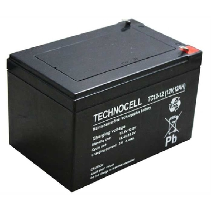 TC12-12 akumulators 12 Ah /12V TC12-12 akumulators 12 Ah /12V