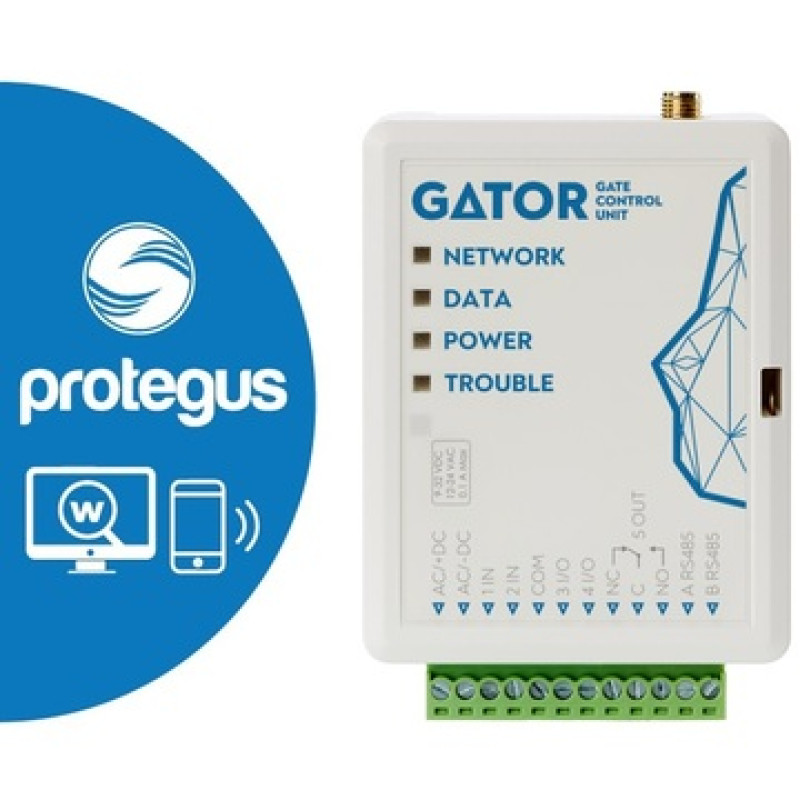 GATOR 2G vārtu kontrolieris GV17 ar antenu 2 IN / 1 releja + 2PGM 997 abonenti 9-32Vdc GATOR 2G vārtu kontrolieris GV17 ar antenu 2 IN / 1 releja + 2PGM 997 abonenti 9-32Vdc