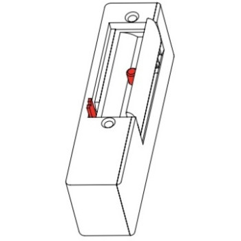 2R3B10 (13.1.00.B.) elektromagnētiskais sprūds ar atmiņu D/N 150kg 12v AC/DC DIN labajā pusē