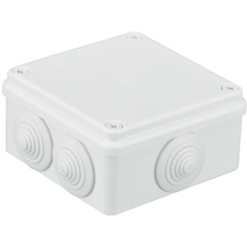 S-BOX-106 BALTA kārba elektr. hermētiska ar gumijas iev. IP65 S-BOX-106 BALTA kārba elektr. hermētiska ar gumijas iev. IP65