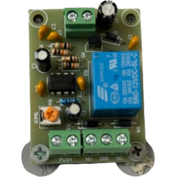 PCB-505 Laika relejs DC12V40mA 0-30 sekundes