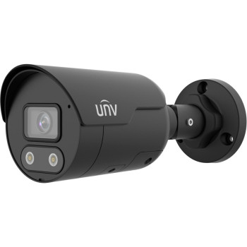 IPC2124LB-AF28K-DL2 BLACK UNV Colorhunter IP kamera 4MP 2.8mm SMART IR + WHITE LED