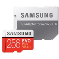 Micro SDHC karte 256GB EVO+ SAMSUNG R/W - 100/90MB/s
